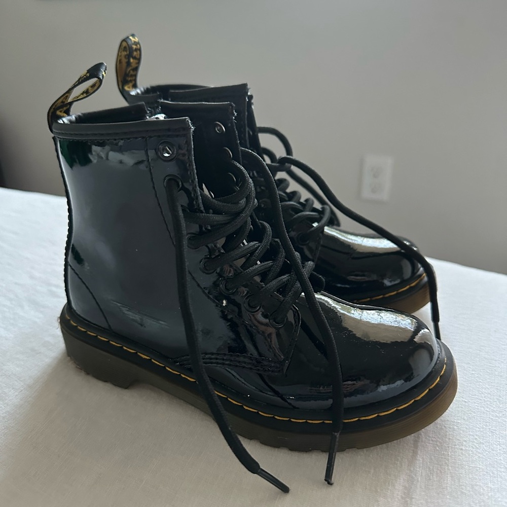 Black Dr.Martins kids boots